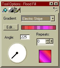 Flood Fill Linear Gradient