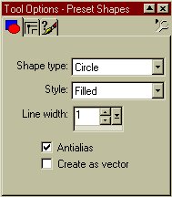 Preset Shapes