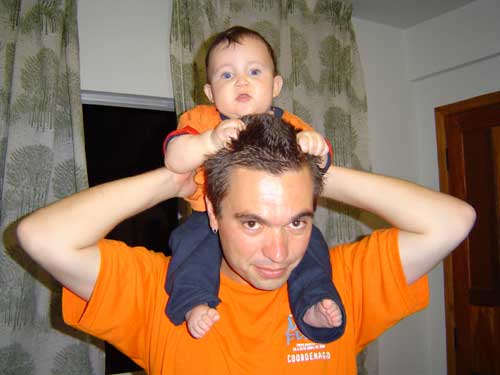 Cavalinho no papai!