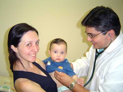 Fui no Dr. &Acirc;ngelo para fazer um check-up!