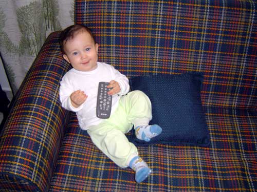 Sou o dono do controle remoto!