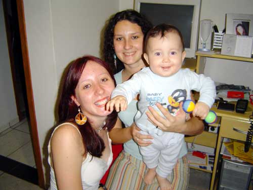 Posando com as tias!