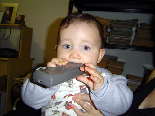 Degustando o controle remoto!