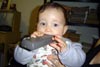 Degustando o controle remoto!