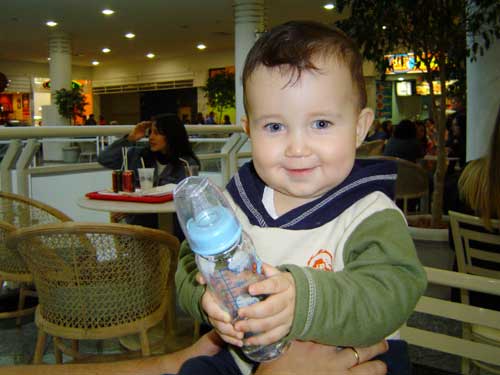 Fomos dar uma voltinha no shopping!