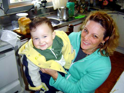 A tia Silvana me achou um gat&atilde;o.