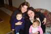 Visitamos a prima Vivian e a priminha Luiza, filha dela.
