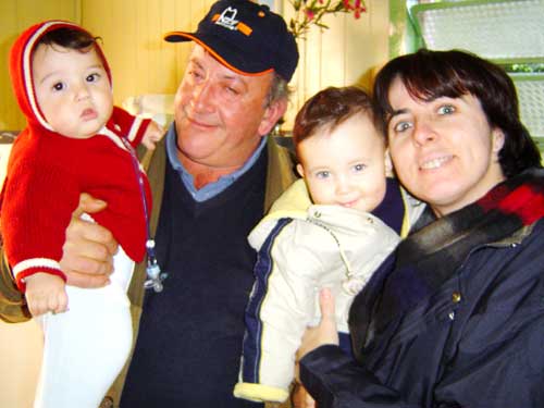 Flashes da visita na casa da nona!