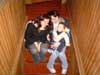 Com a mam&atilde;e e a Tia Ana no sot&atilde;o da casa da nona!
