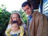 Com a tia Dayane e o tio Roger!