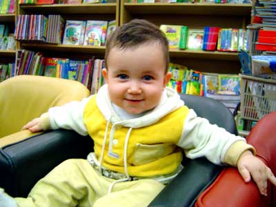 Na livraria...