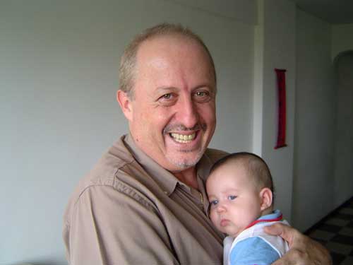 Eu e o meu vov&ocirc;!