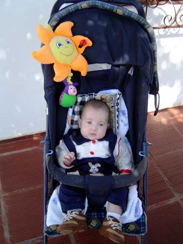 Eu no carrinho!