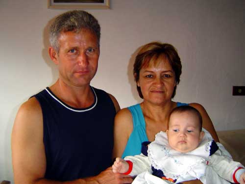 Eu com o Gil e a vov&oacute; M&aacute;rcia!