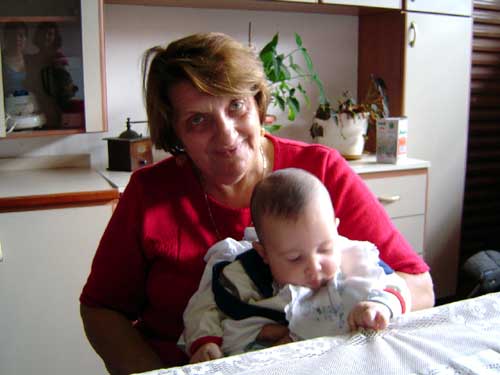 A Dona Irene  tamb&eacute;m veio me ver!