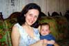 Eu e a mam&atilde;e na noite de Natal!