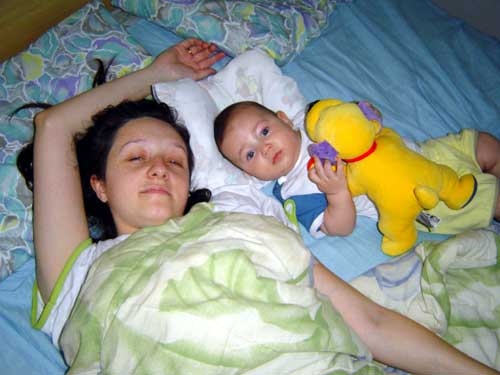 Eu, mam&atilde;e e o Fredy!