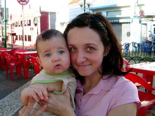 Ao ar livre com a mam&atilde;e!
