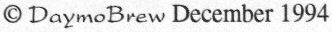 Copyright DaymoBrew - December 1994.