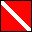 U.S. Dive Flag