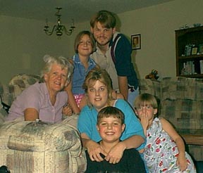 Darryl's Mum, Grandma Maloney came to visit from Australia!