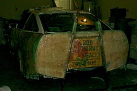 Rear section with glass overlay.