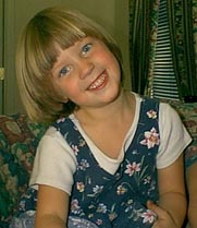 Katie showing just how cute she can be.