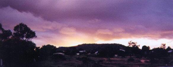 View of Towers Hill, from my backyard.
