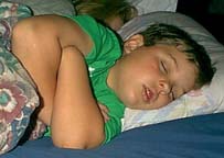 I will sleep where I want to and when I want to!!