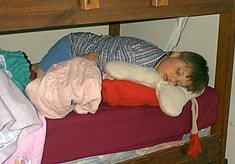 Any bed will do...