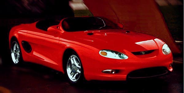 Can somebody tell me why this Mustang never made it to the production line?