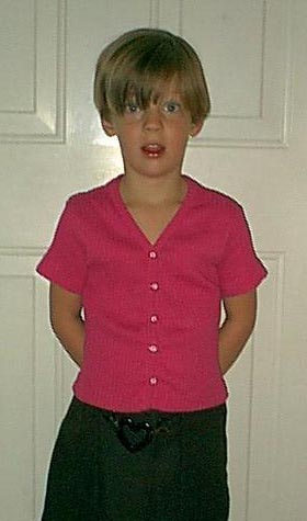 First day of Kindy - looked more like first day at the office!