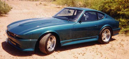 I am told this cool car has a 400HP 406ci chevy engine!! (RonLee)