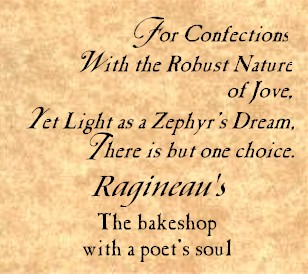 Ad for Ragineau's Bakery