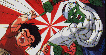 Krillin And Piccolo Fusing