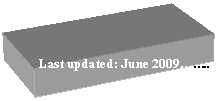 Text Box: Last updated: June 2009��..