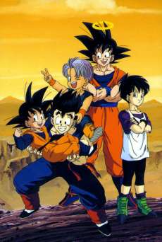 Goku, Videl, Goten, Gohan and Trunks1