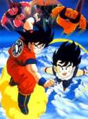 Goku and Gohan ready to battle!