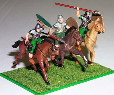 Plastic Roman Cavalry - Converted Esci figures