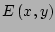 $ E\left(x,y\right)$