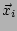 $ \vec{x}_i$
