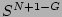 $ S^{N+1-G}$