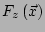 $ F_z\left(\vec{x}\right)$