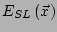 $ E_{SL}\left(\vec{x}\right)$