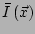 $ \bar{I}\left(\vec{x}\right)$
