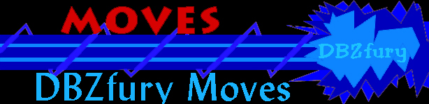 DBZfury Moves