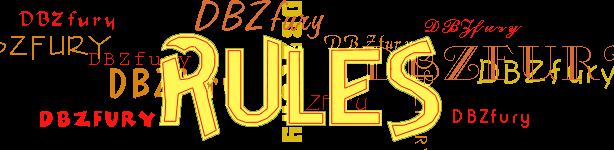 DBZfury Rules