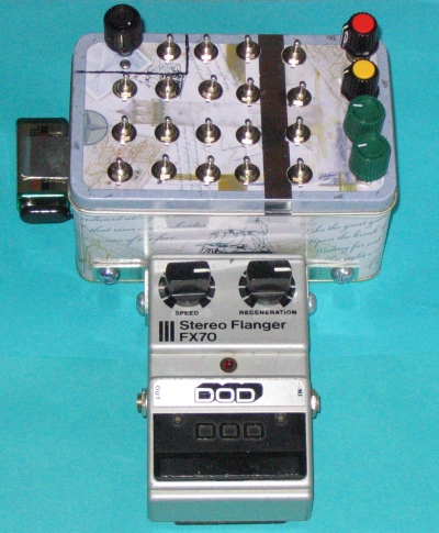 modded DOD Stereo Flanger - The Drunken Sailor Flanger!