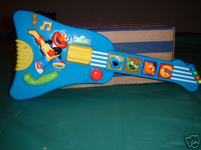 Blue Elmo Guitar - pre modifications