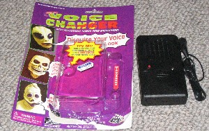 Voice Changer (purchased at Marc's)
